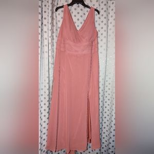 AZAZIE Sleeveless Chiffon Pleated Dress C (L?)